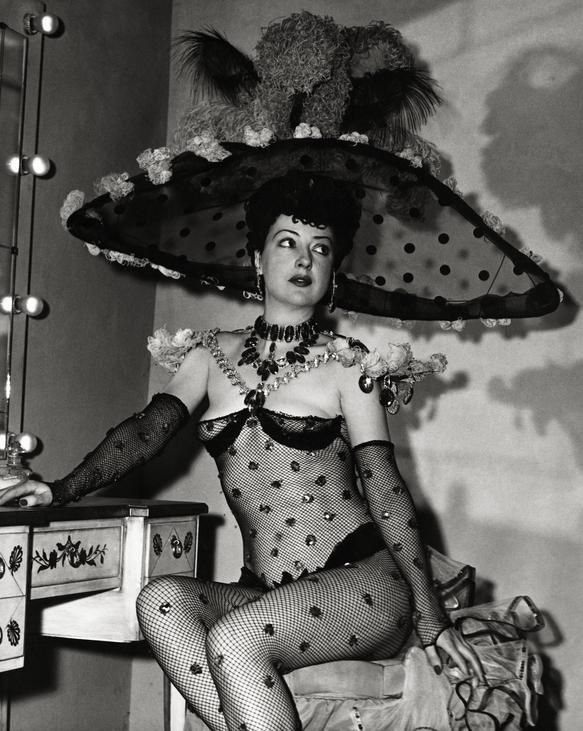 kisugárzás sztriptíz burleszk Gypsy Rose Lee