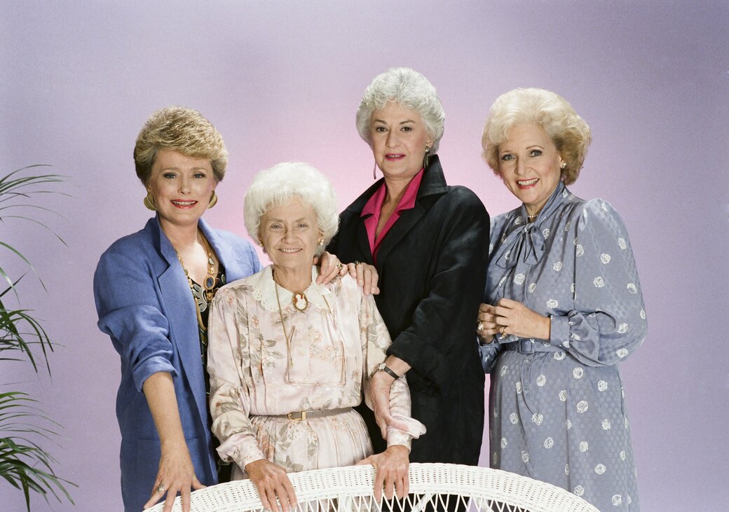 születésnap Betty White Golden girls