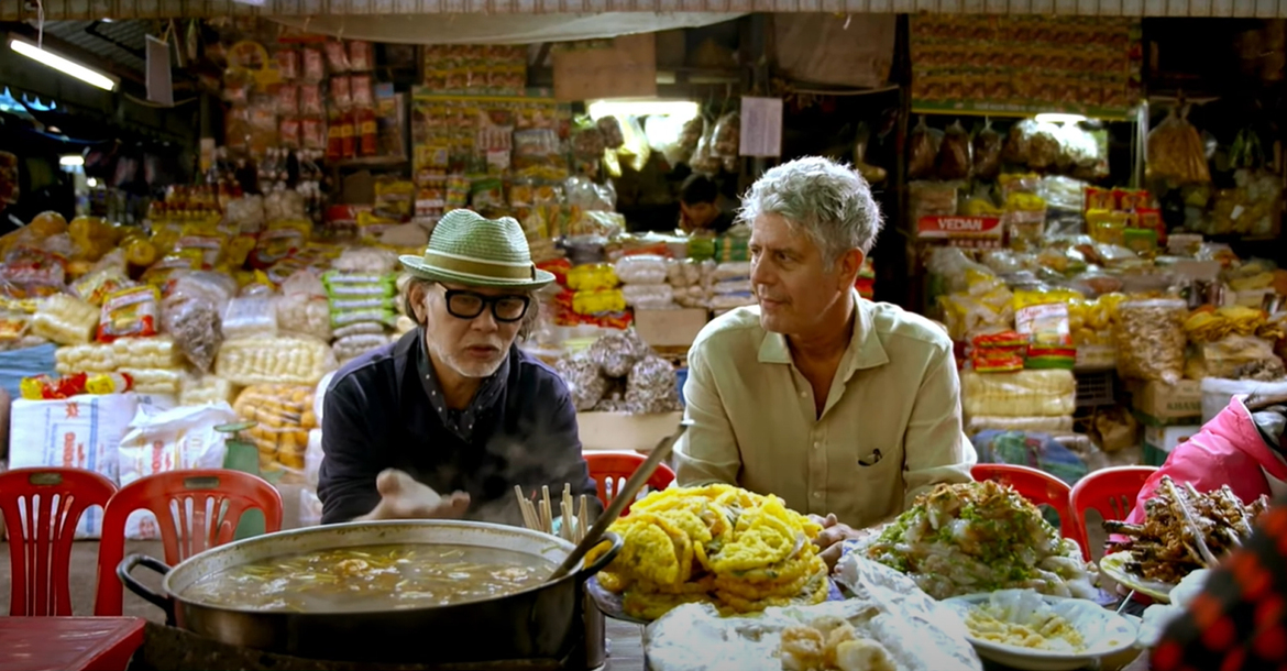 Anthony Bourdain Bún bò Huế  levessel - Forrás: YouTube/soup appreciator