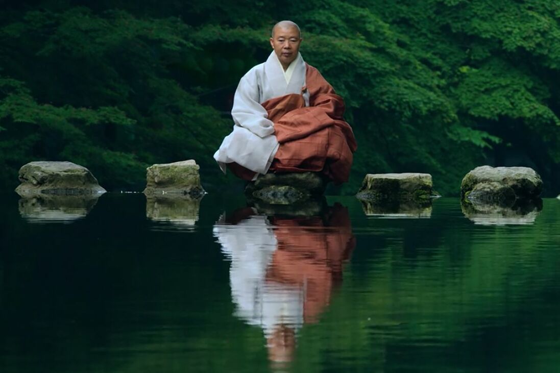 főzés buddhizmus dharma Jeong Kwan Korea