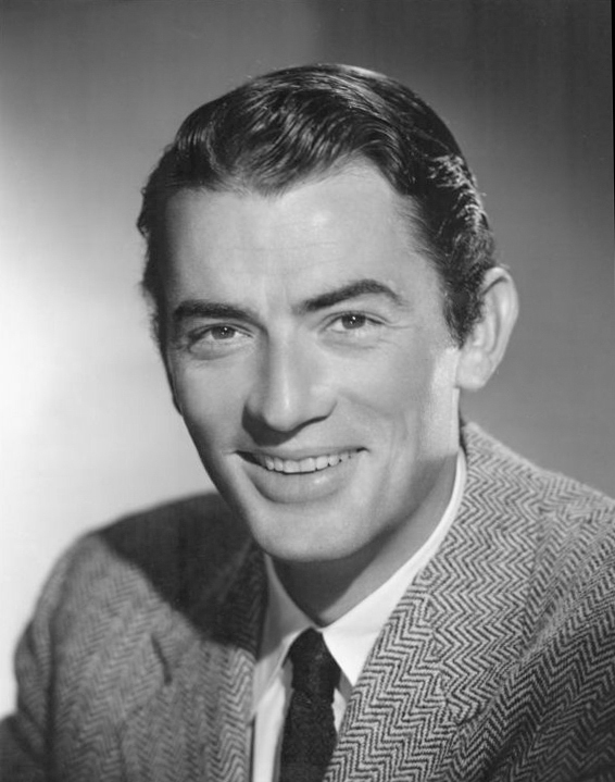 színész becsület Gregory Peck portré