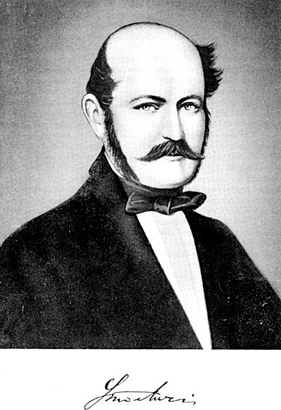 kórház kézmosás fertőtlenítés Semmelweis Ignác vérmérgezés gyermekágyi láz