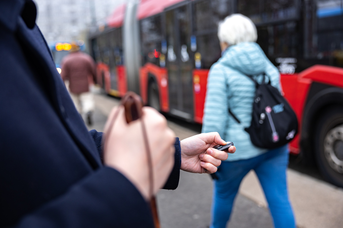 villamos BKK beszélő buszozás vakok és gyengénlátók