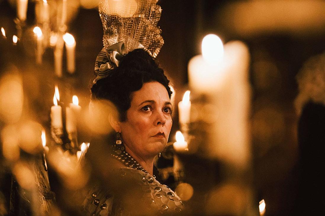 Olivia Colman – Anna királynő szerepében