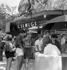 Balatonfüred, 1958 – Fortepan / FSZEK Budapest Gyűjtemény / Sándor György